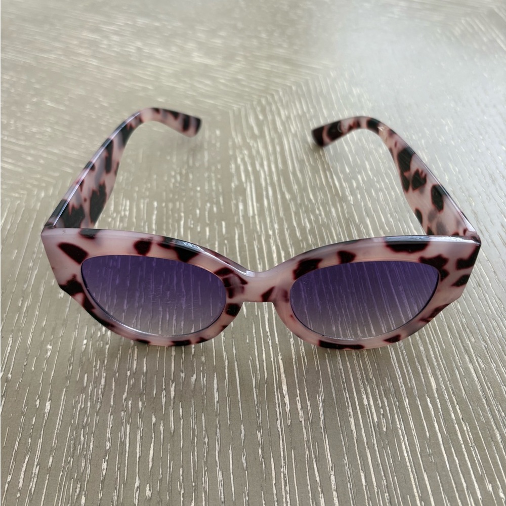 Aldo Pink Leopard Sunglasses
